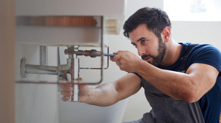 Hot water issue at sink in Albion, IN